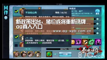 新政策出台,猪价或将重新洗牌_ag真人入口(图1) AG真人APP